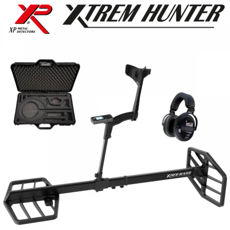 XP XTREM HUNTER TX & RX Coils, Remote Control & WSAXLST Headphones